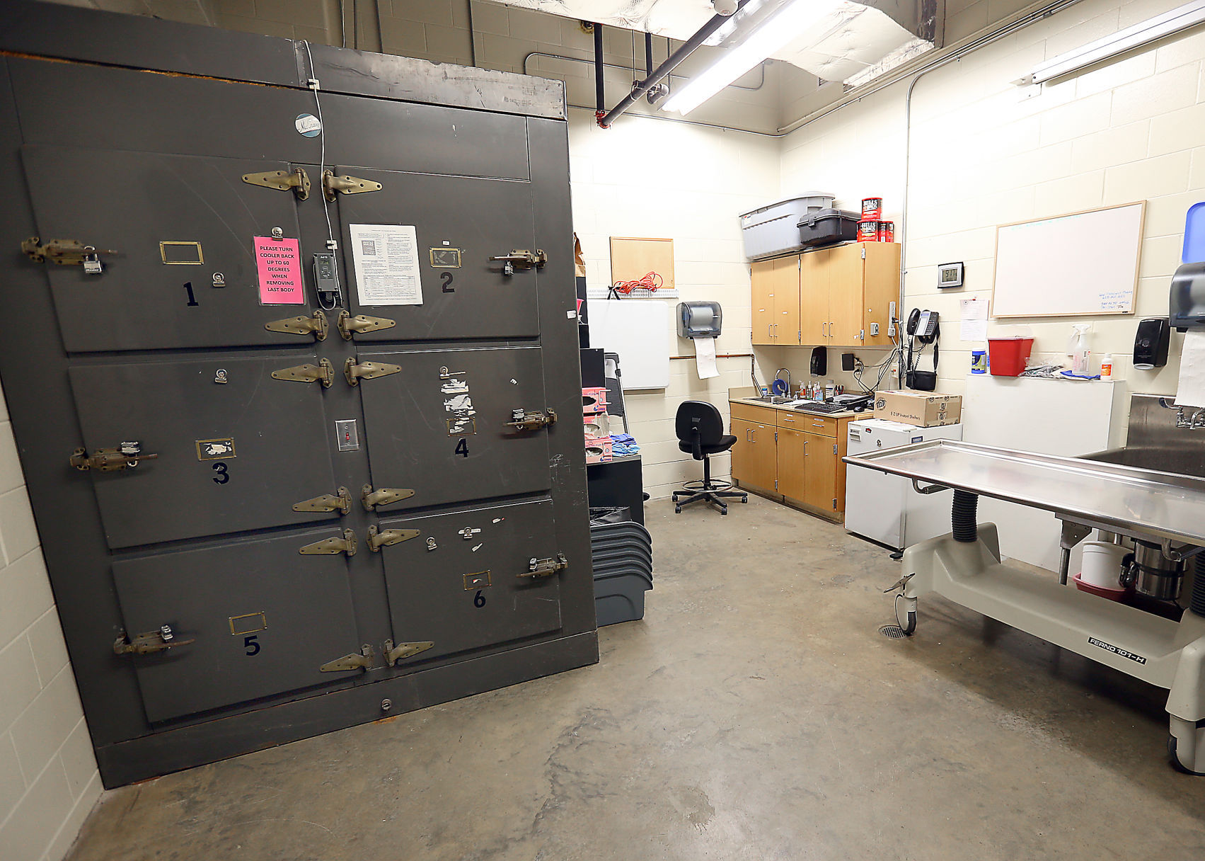 La Crosse County Courthouse and Law Enforcement Center: Morgue